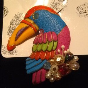 Parrot Hand Crafted Pendant